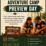 Longleaf Adventure Camp Preview Day